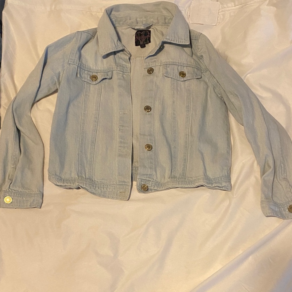Light Blue Kids Denim Jacket
